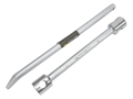 Klucz do kół , 395 mm długości rozmiar 30x32 mm z łyżką, do prac montażowych i demontażowych w mechanice , Waryński-175975