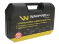 Zestaw przedłużek do nasadek udarowych, 3/4 cala 100 150 i 250 mm z utwardzanej stali stopowej CrMo 3 el., do prac w mechanice pojazdowej, warsztatowych, konstrukcyjnych, Waryński-175745