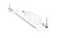 TULEJA WAŁKA RAMION FORD 8160, 8260, 8360, NEW HOLLAND TM115, TM125, FIAT M100, M115, M135, 5131745