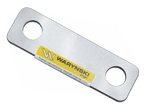 Płytka, dwuotworowa Jarzma M16 130, Waryński-194578