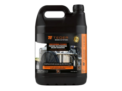 Preparat do czyszczenia układu chłodzenia - PROFESSIONAL Cleaner, 5l, Teger-195542