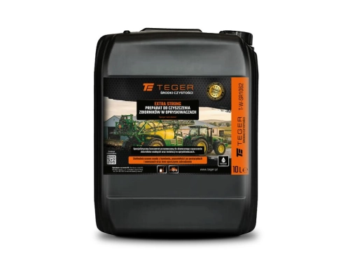 Preparat do czyszczenia zbiorników w opryskiwaczach - EXTRA STRONG, 10l - koncentrat, Teger-195540