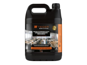 Preparat do usuwania silnych zabrudzeń w budynkach inwentarskich, 5l - koncentrat, Teger