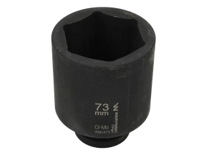 Nasadka udarowa, sześciokątna 1" bardzo długa 73mm CrMo d.125mm, Waryński