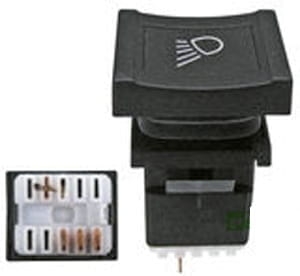 WŁĄCZNIK ŚWIATEŁ ROBOCZYCH ORYGINAŁ MASSEY FERGUSON 3080, 3085, 3090, 3095, 3115, 3120, 3120T, 3125, 3140, 3610, 3630, 3635, 3645, 3650, 3655, 3660, 3670, 3680, 3690, 3385760M92